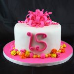 15th Birthday Bow Cake