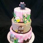 Safari Baby Shower Cake